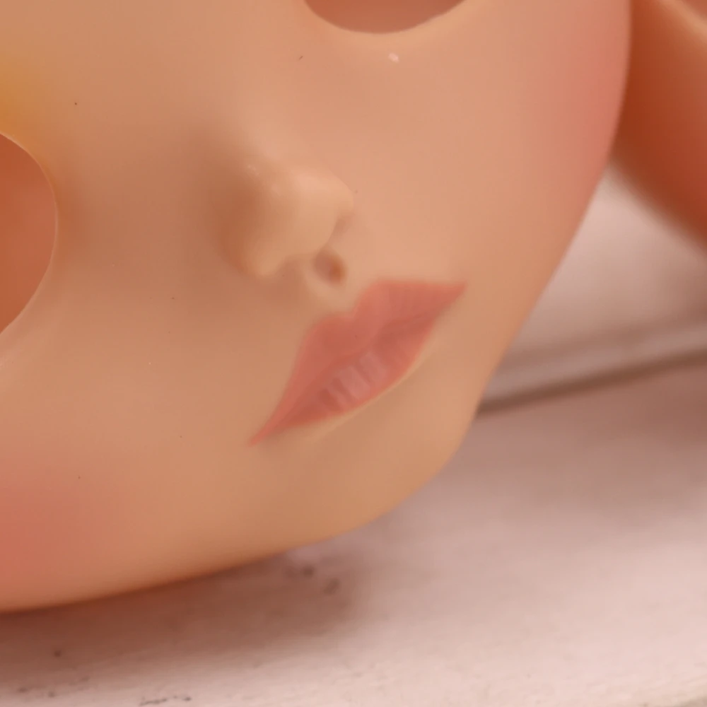 DBS Blyth Doll ICY Toy Tan Frontplatte Rückplatte und Schrauben für individuelle DIY-Puppe