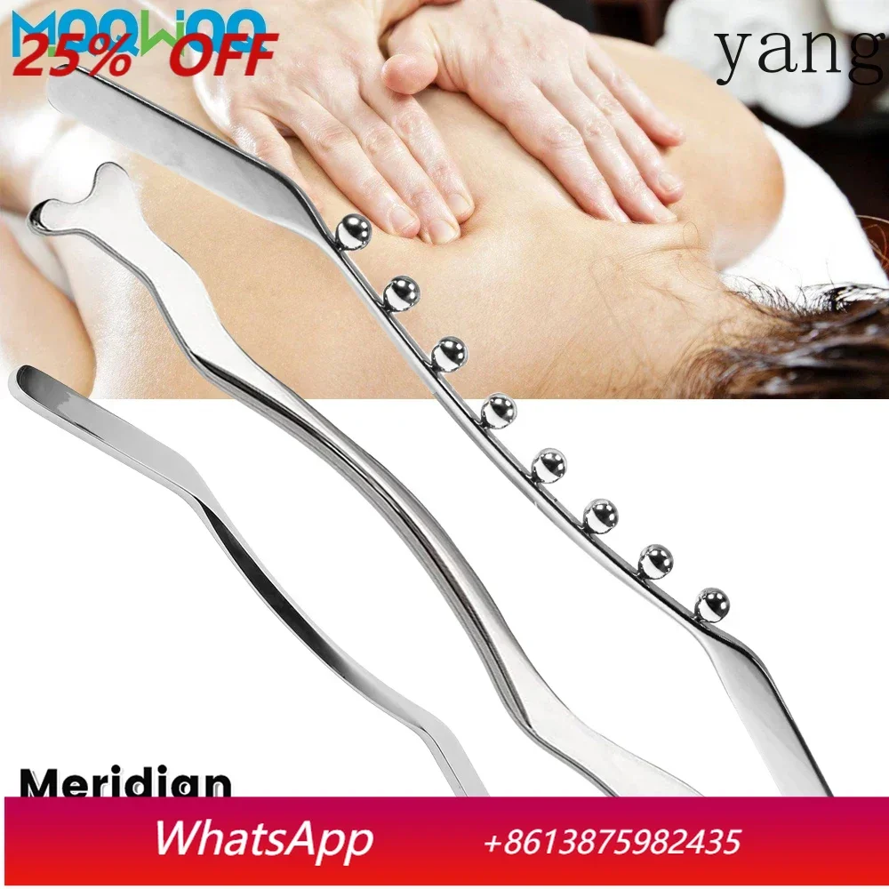 

Stainless Steel Lymphatic Drainage Massage Stick Myofascial Release Stomach Anticellulite Massager Waist Back Leg Body Sculpting