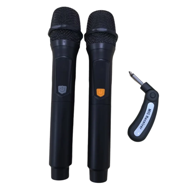 REPLA-przenośny bezprzewodowy mikrofon 2.4G do występów na scenie na świeżym powietrzu, ręczny mikrofon do śpiewania