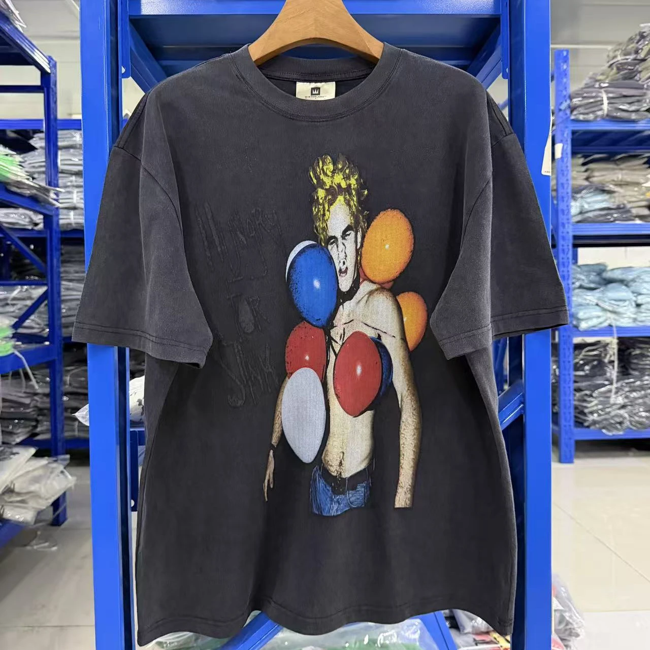 SAINT Hungry For Stink Vintage L7 T Shirt Men Women Oversized Tee Tops T-Shirt