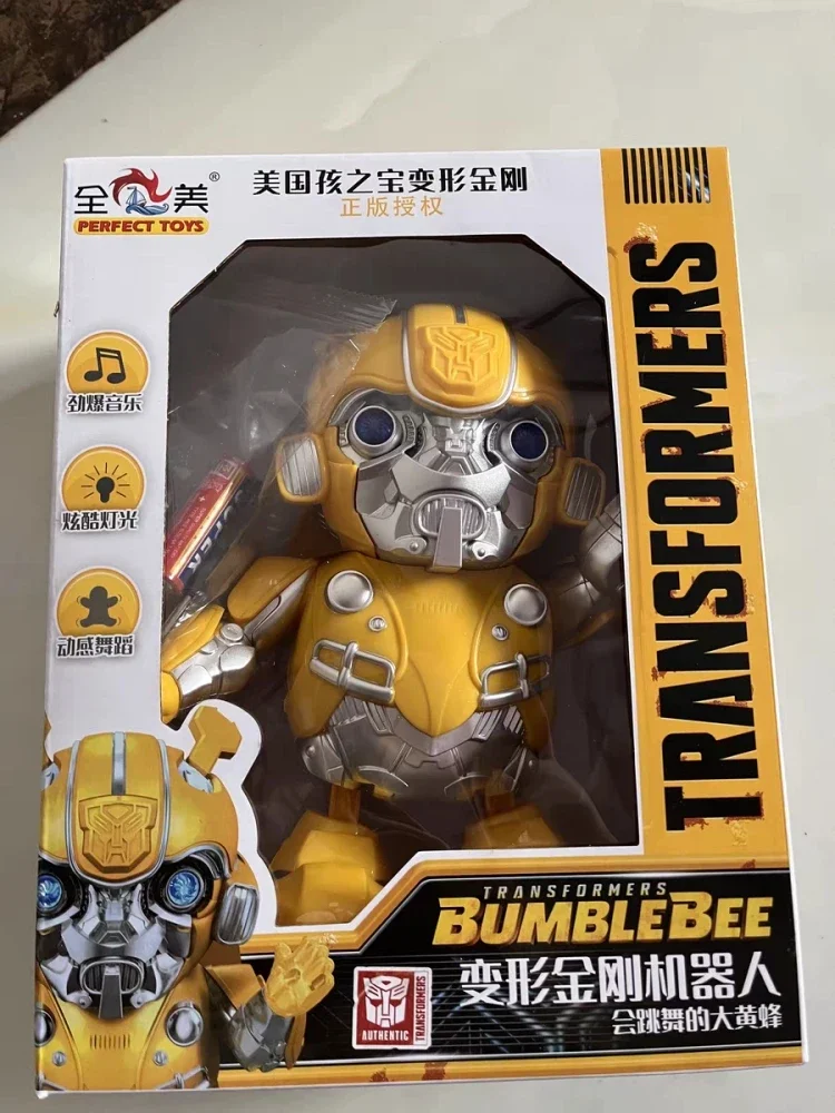 Robot Transformers de juguete Bumblebee con Control remoto, máquina de programación de Educación Temprana, figura de acción de baile inteligente, regalo de juguete