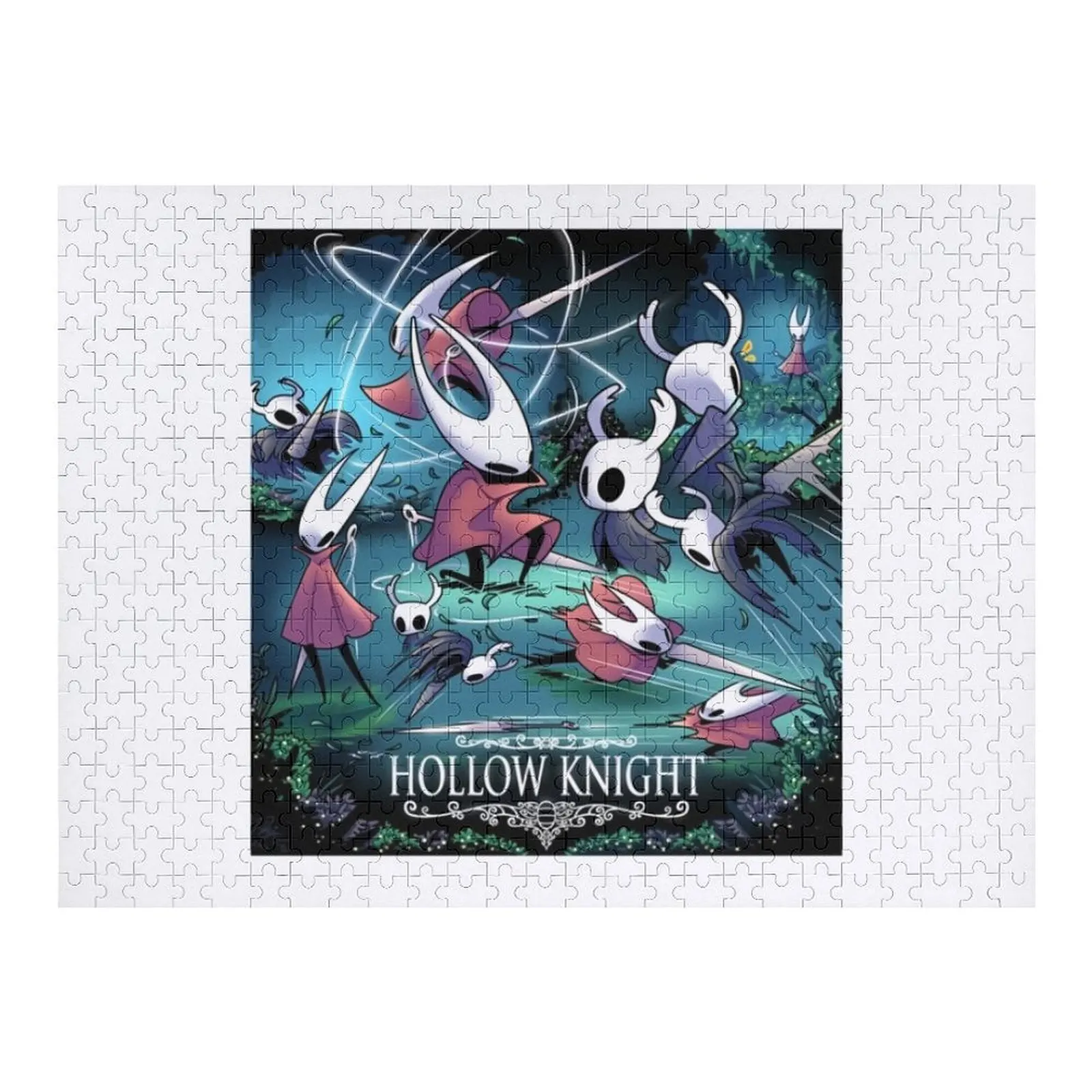 Hollow Hornet Battle Knight-Spiel, unverzichtbares klassisches Liebhaber-Puzzle, individuelles Holzgeschenk, Namenspuzzle aus Holz