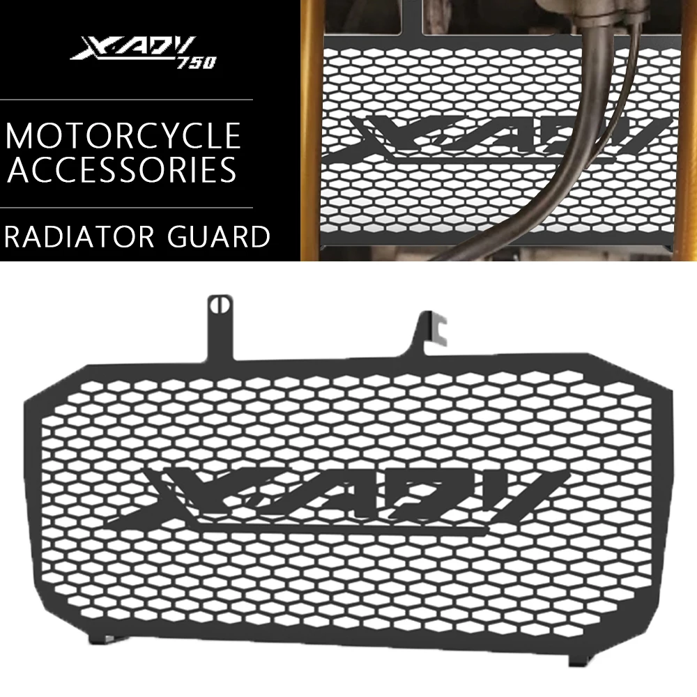 

For Honda X-ADV XADV 750 X-ADV750 2021 2022 2023 2024 2025 2026 Motorcycle Accessories Radiator Grille Guard Grill Protection