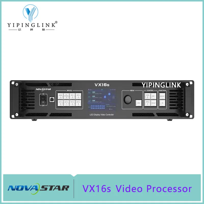 Novastar VX16s All-in-One Video Controller with 16 LAN Ports Support 10400000 Pixels for 4K LED Screen and Fine-pitch Display