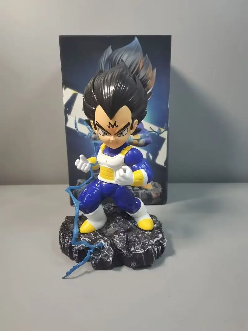 

Dragon Ball Vegeta Аниме Фигурка 18,5 см Периферийная модель Сцена Статуя Модная игра Серия Gk Q Версия Статуя Орнамент Коллекционный подарок