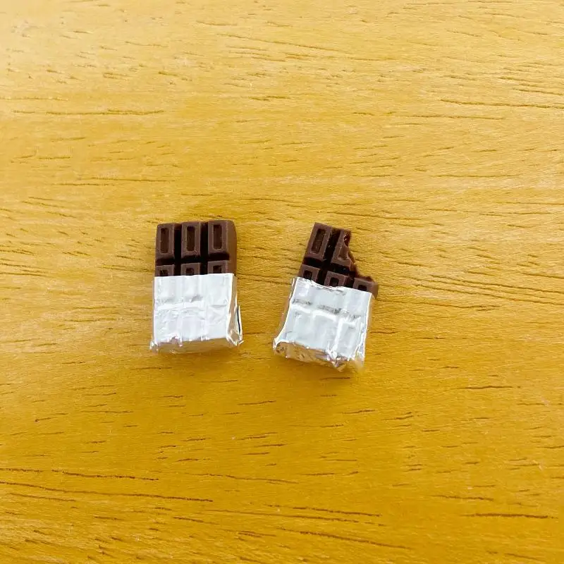 1 Peça Brinquedo Infantil 1:12 1:6 Miniatura Casa de Bonecas Sobremesa Chocolate Urso Fruta Refrigerante Copo Acessórios de Cozinha para Brincadeira de Faz de Conta