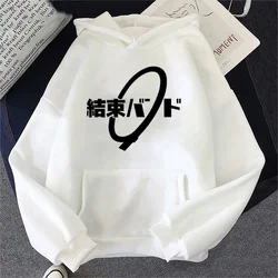 Fashionable Casual Streetwear Hooded Sweatshirt Play BOCCHI THE ROCK! Hitori Gotoh Ijichi Nijika Anime Hooded Sweatshirt