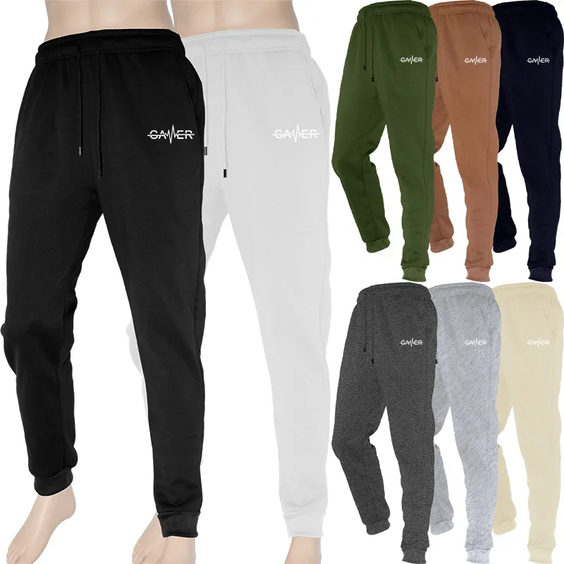 

Creativity Printed Mens Fitness Joggers Running Pants Man Training Sport Trousers Sportswear Sweatpants Men Jogging Pants