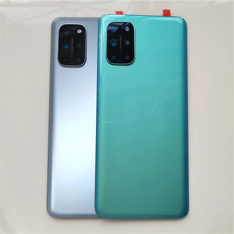 Glass Back Cover For OnePlus 8T Battery Cover Rear Housing Cover Repair For One Plus 8T Back Door Replacement