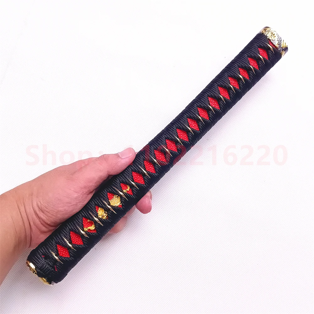 Unique 40cm Handle Tsuka Hilt Alloy Fuchi Kashira Menuki For Japanese Real Japan Samurai Katana Sword Fittings Parts Very Good