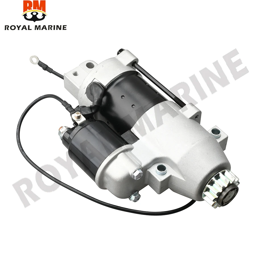 

63P-81800 Starter motor for Yamaha Marine Outboard S114-867 63P-81800-00 63P-81800-00-00 Lester 18442 F150-F250 4-Stroke