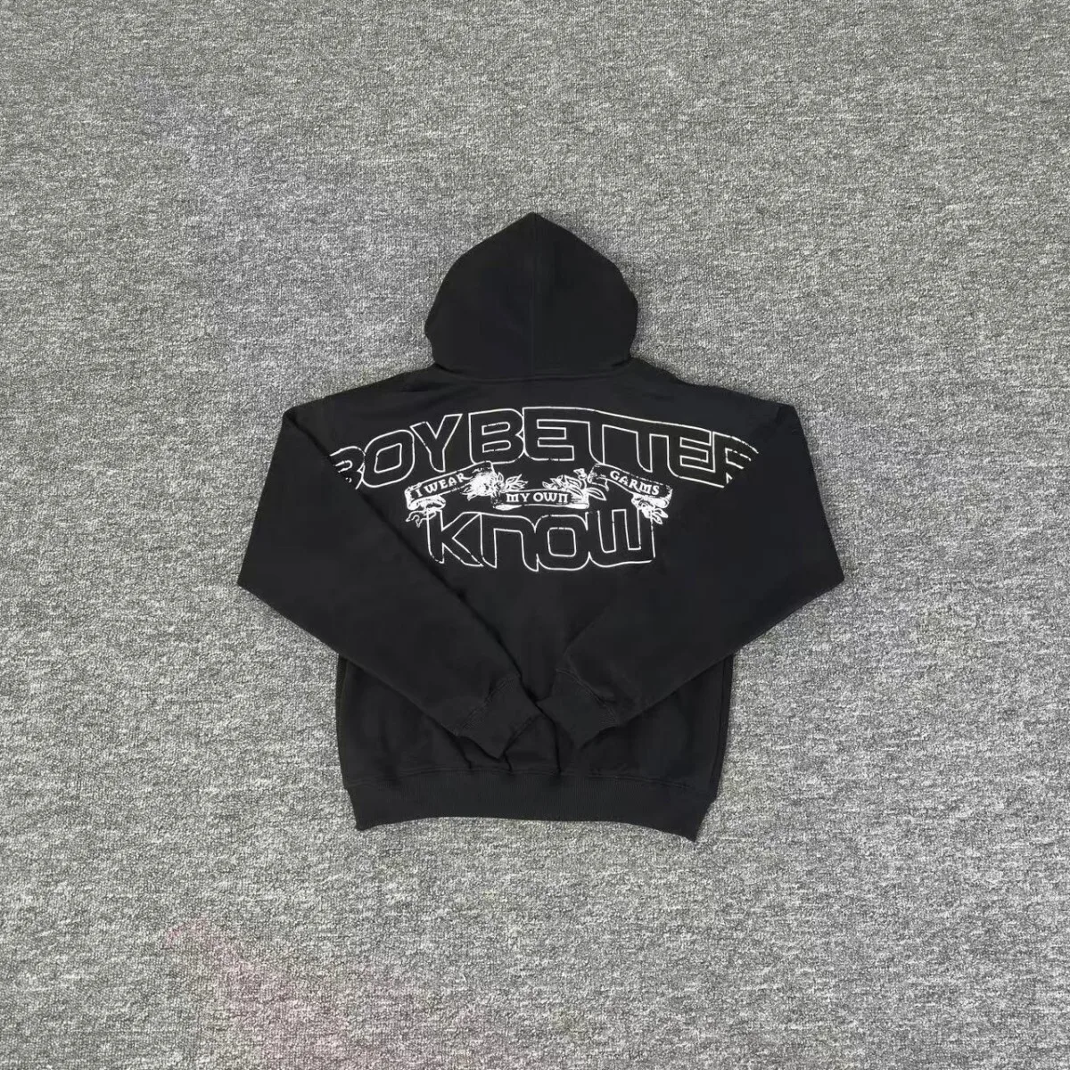 Tagkita Demon Island Collaborative Print Fce Lined Hooded Open Cardigan And Straight Leg Pants Set for Young Men Casual Sp...