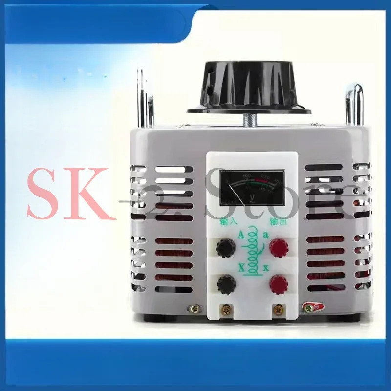 Voltage Regulator 220V Single-phase TDGC2-500W/1000WAutotransformer Liquid Crystal Meter 0-250V Adjustable