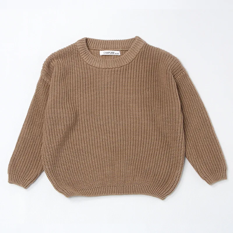 9 Colors Baby Sweater Autumn Winter Solid Color Girls Boys Sweater Baby Girl Winter Clothes Baby Knit Sweaters