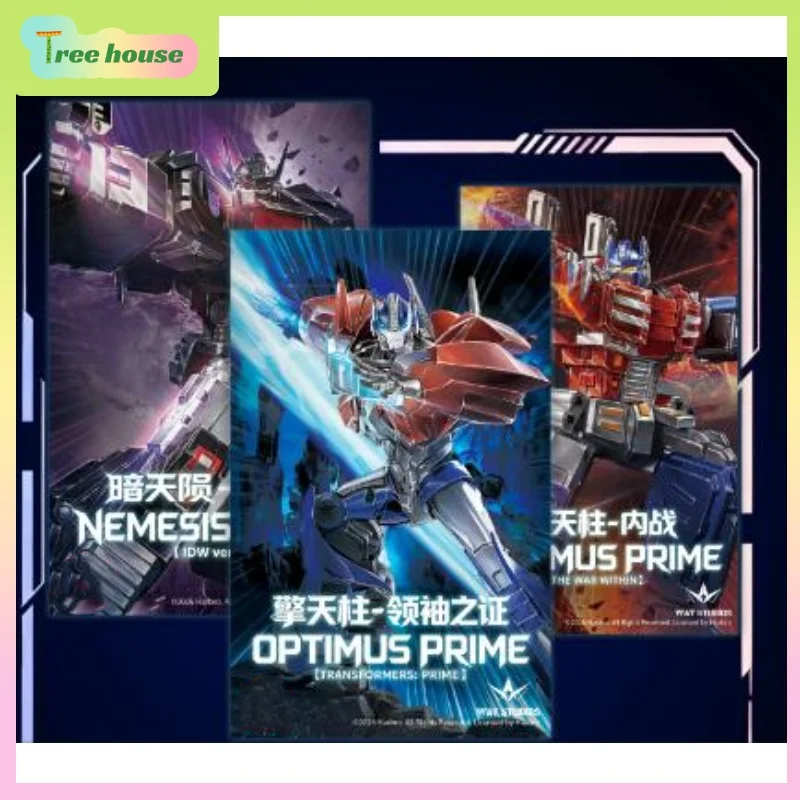 

Authentic WAY STUDIOS Optimus Prime peripheral figurine model leader set blind box toy boy collection excellent item