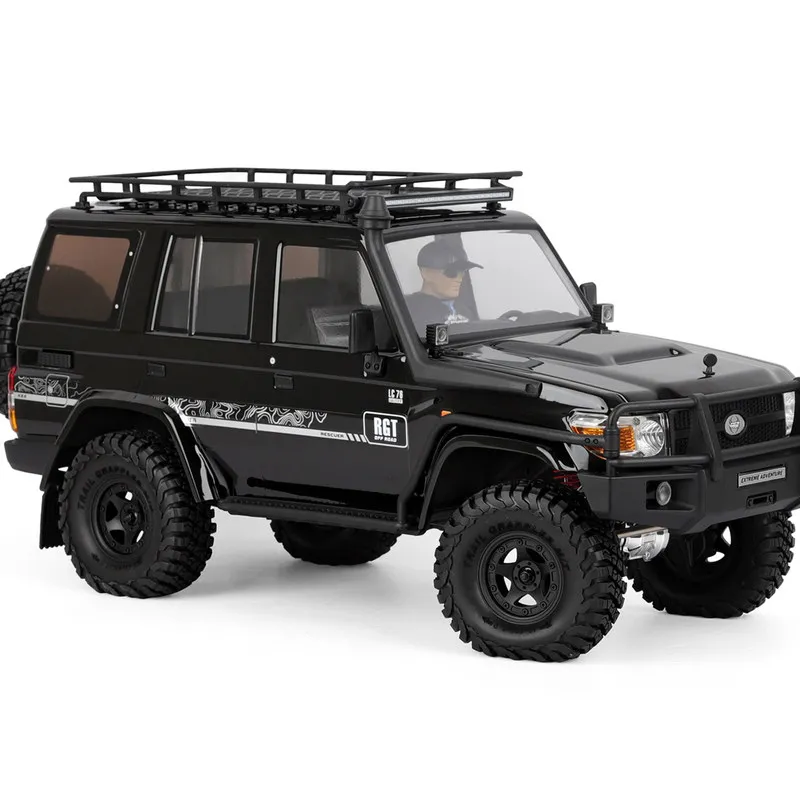 

Радиоуправляемый внедорожник RGT EX86190 LC76, масштаб 1:10, электрический, для бездорожья, с высоким/низким передаточным числом, блокировкой дифференциала, портальной осью