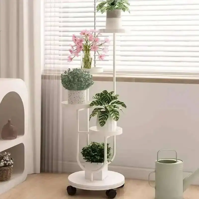 Minimalist Accessories Aesthetics Stand France Flowers Decorations Light Luxury Flowers Stand Organizer Plantenrek Furniture