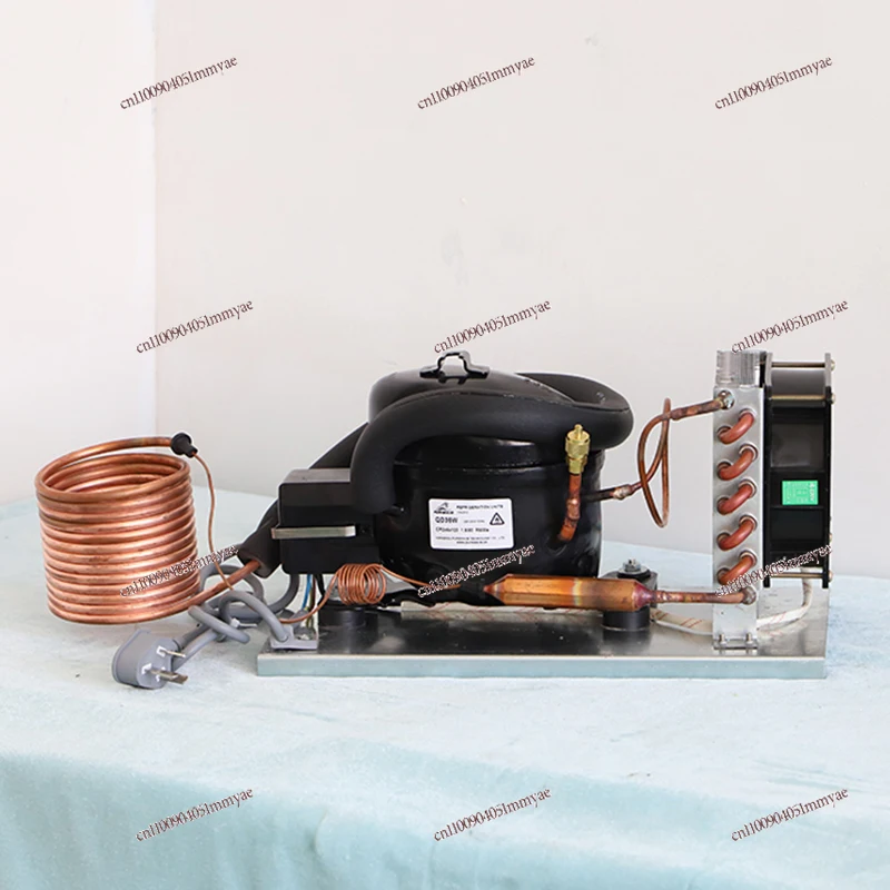 

Small chiller 220V refrigeration circulating water micro refrigeration compressor set