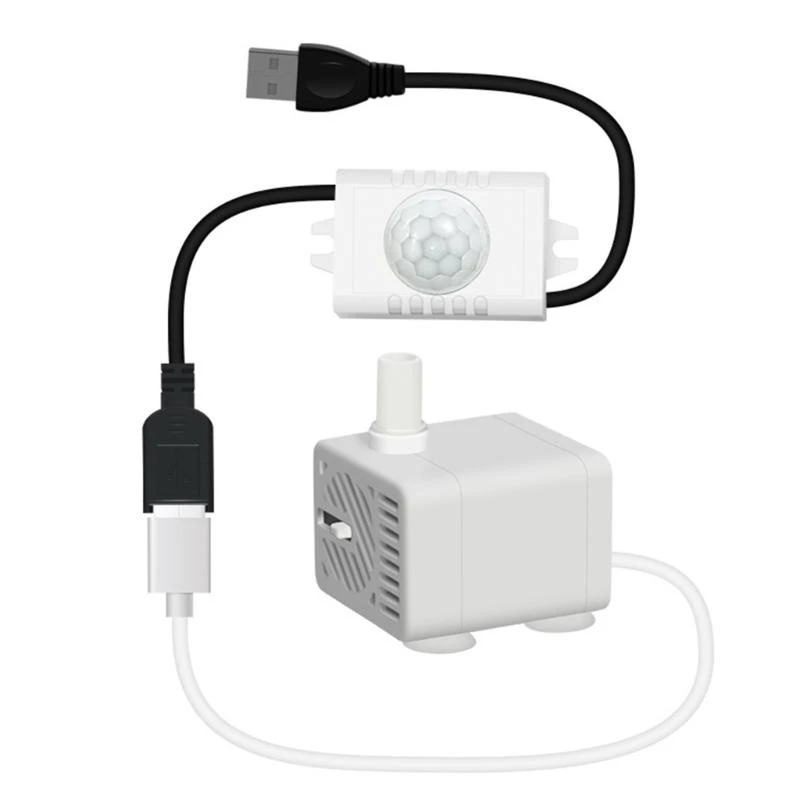 DC5V 2A PIR LED Motion Switches Motion Controller for Pet Water Pump CCTV Carmra LED strips and others