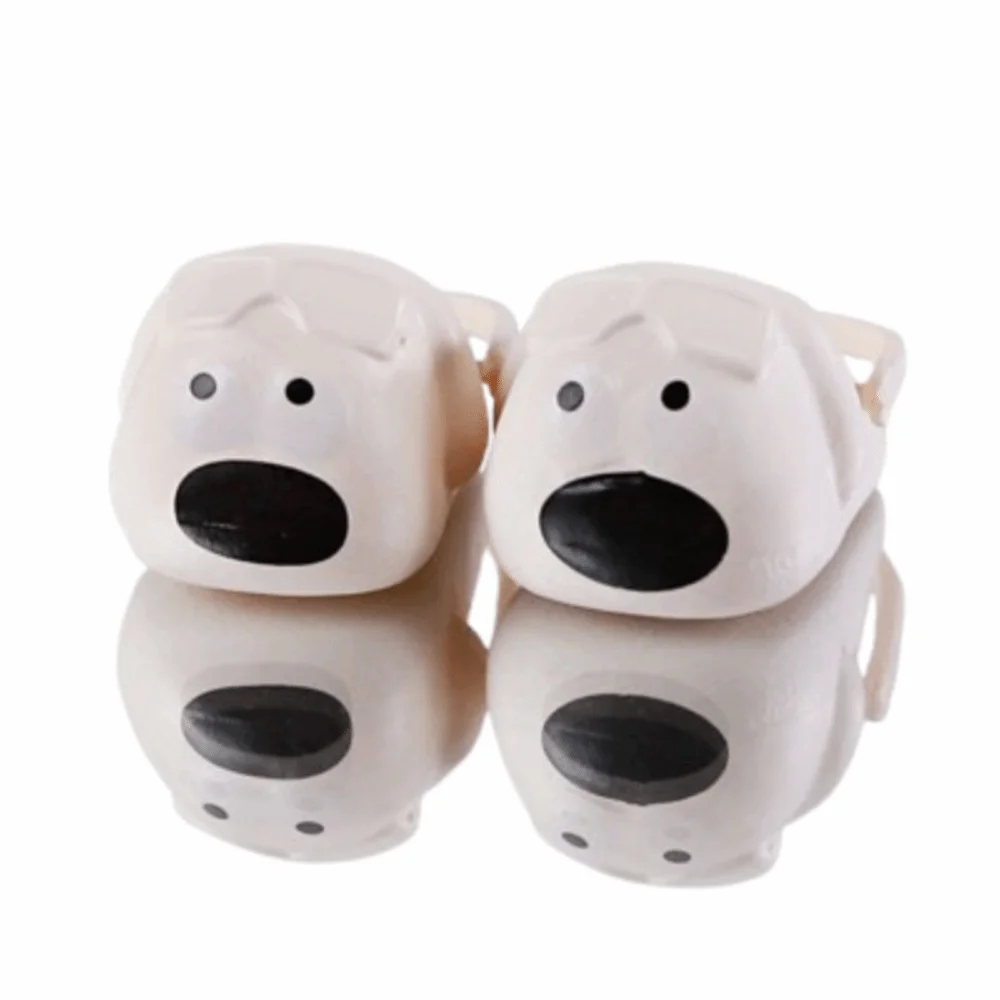

1 Pair Round Toe Big Nose Dog Shoe Mini Cartoon Silicone puppy slippers Cute Simulation Ob11 Slippers Children