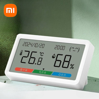 Xiaomi Youpin Temperature Humidity Meter Indoor Thermo-hygrometer Digital Alarm Clock Time Display Weather Station for Bedroom