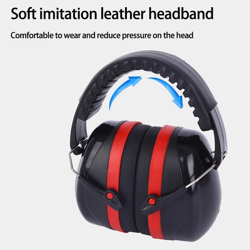 Foldable Anti Noise Hearing Protection Earmuffs Ear Protector for Kids Adults Study Sleeping Work Shooting Use