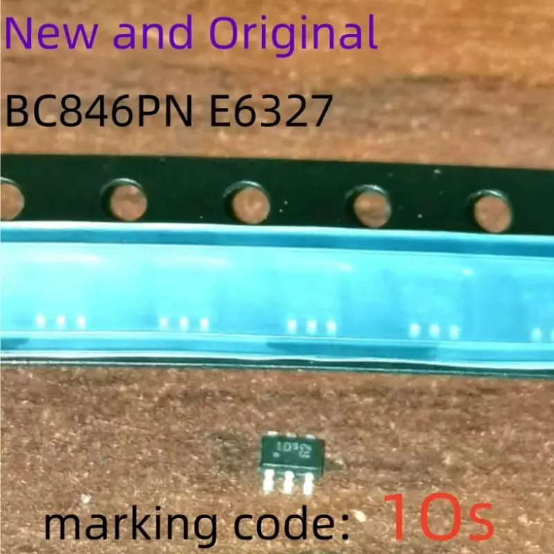 

New and Original Bc846Pn E6327 Sot363 65V 100Ma Npn/Pnp Silicon Af Transistor Arrays
