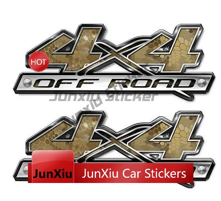 2 Stück 4x4 Offroad Pink Camo Aufkleber für LKW-Ladefläche und Heckklappe, Vinyl-Grafiken, 4x4 Offroad Mountain Vinyl-Aufkleber Zubehör Motor – Detail 9