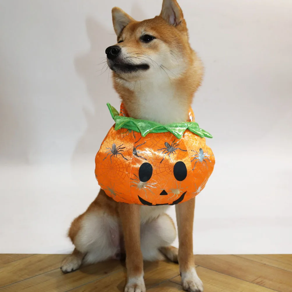 

Pumpkin Style Halloween Dog Cat Costume Comfortable Wear-Resistant Clothes Party Outfit Dog Clothes Halloween Pet Prop