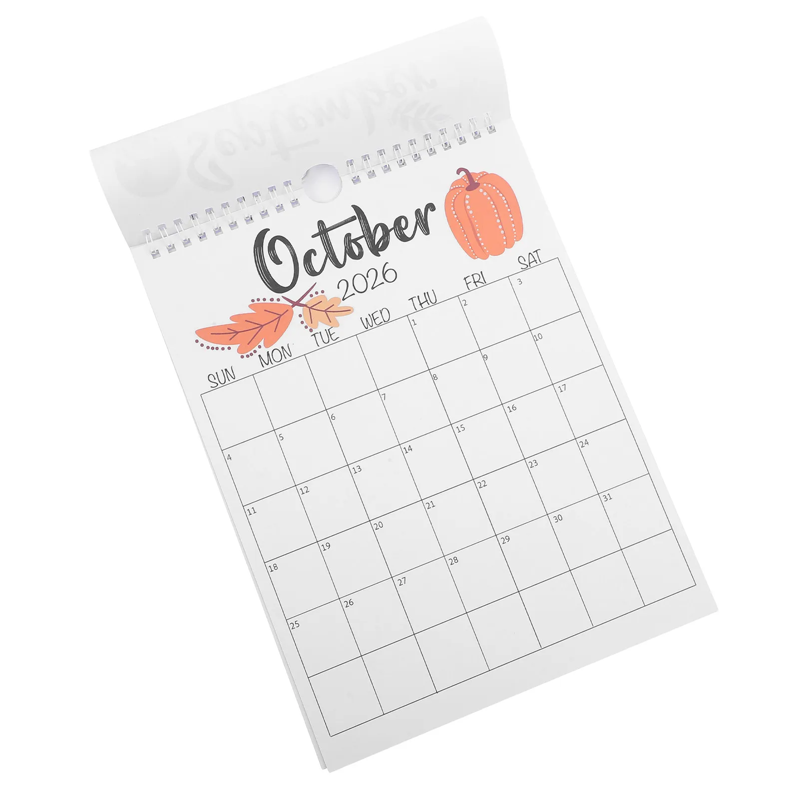 

2026 Monthly Wall Planner Calendar Large Grids Holiday Marked Full Year Hanging Schedule for Business School Family Use