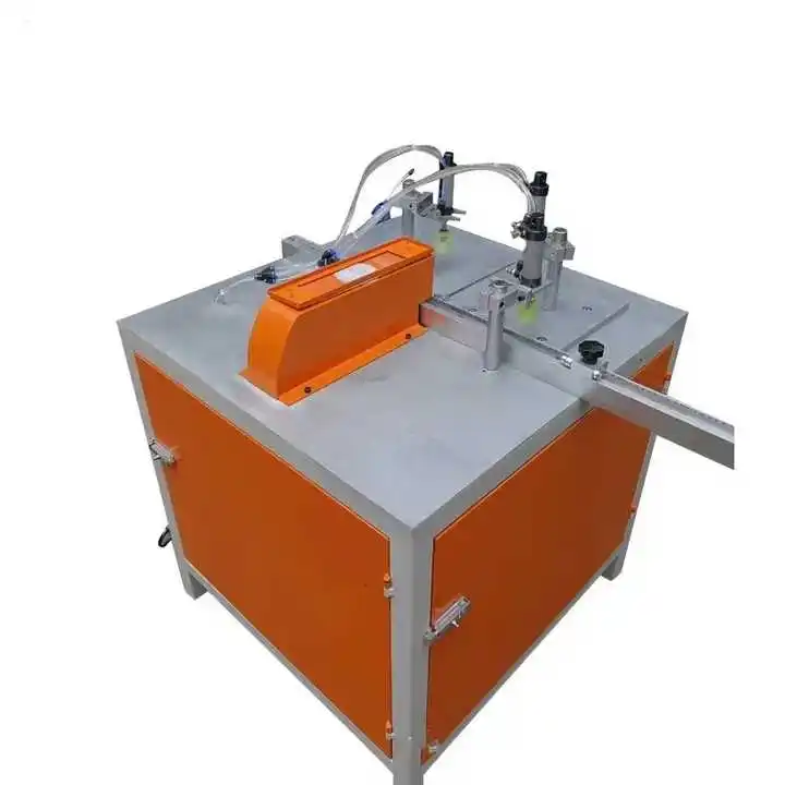 High Quality Automatic Pneumatic 45 Degree Angle Cutter Notching Machine Straight Wood Machinery 220V 2KW