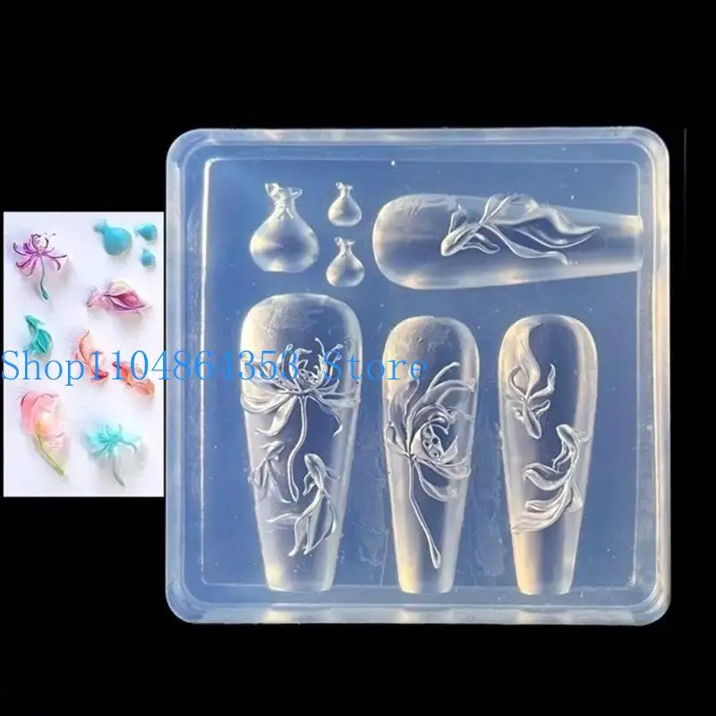 

652F Elegant Bowknot Silicone Mould Set for Stylish Art and Jewelry Designs