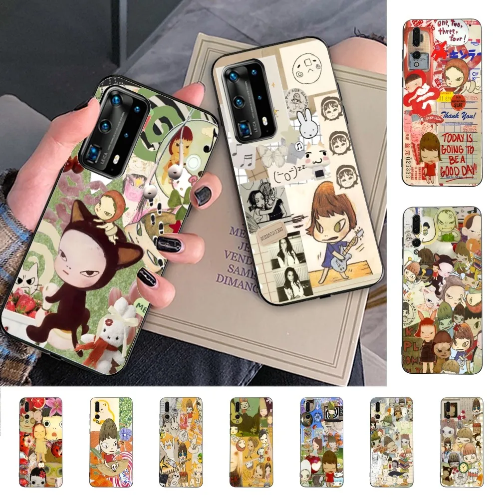 Y-Yoshitomo N-Nara Phone Case For Huawei P 8 9 10 20 30 40 50 Pro Lite Psmart Honor 10 Lite 70 Mate 20lite