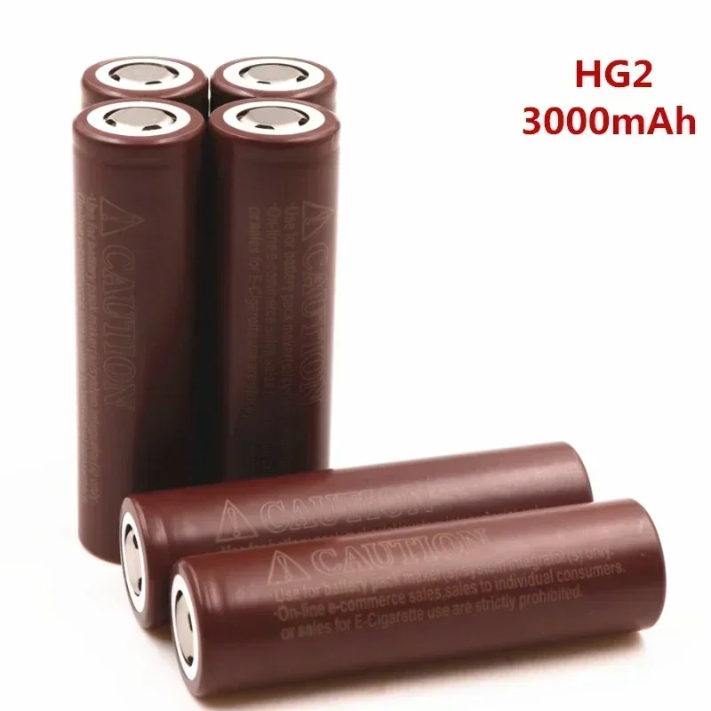 Free Shipping of Original HG2 18650 3000mAh Battery 18650 HG2 3.7V Discharge 20A Dedicated To Rechargeable Battery Screwdriver