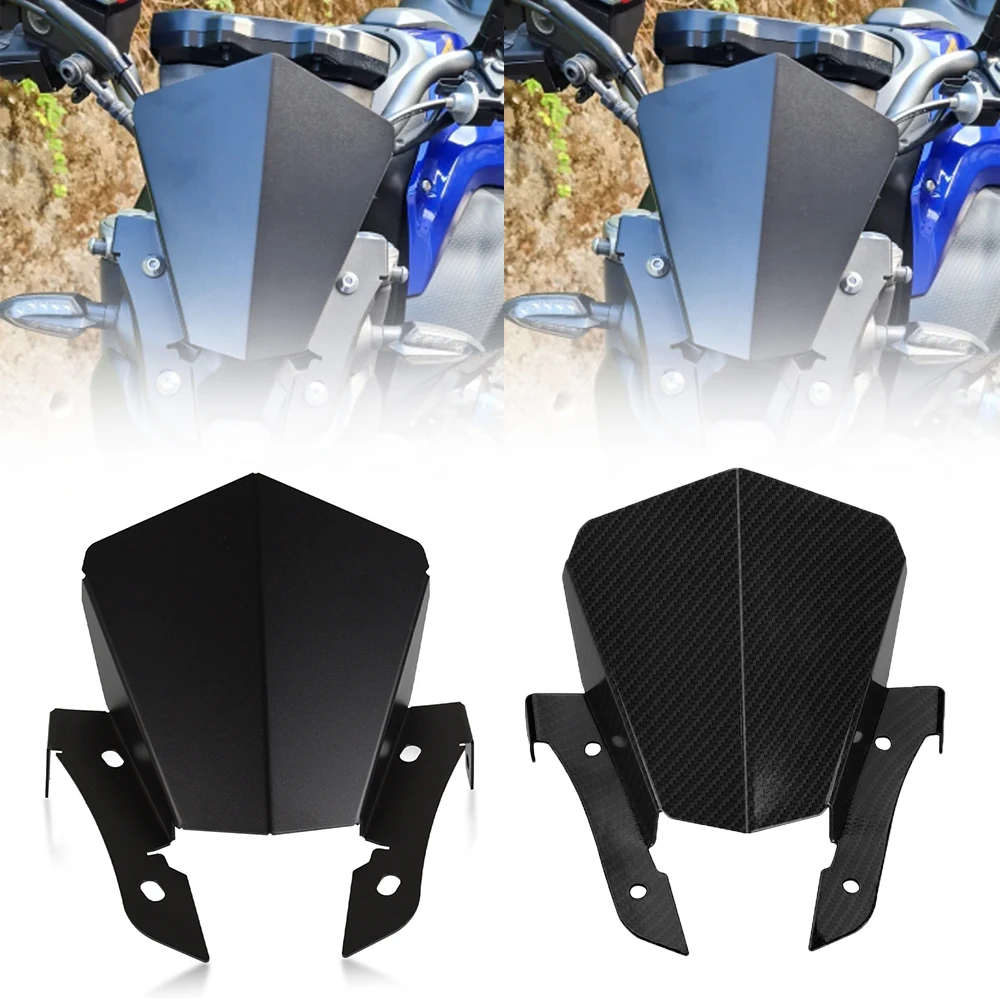 

Front Windshield Motorbike Wind Deflector Windscreen Accessories For YAMAHA MT 07 MT07 MT-07 FZ-07 FZ07 2013-2017 2016 2015 2014