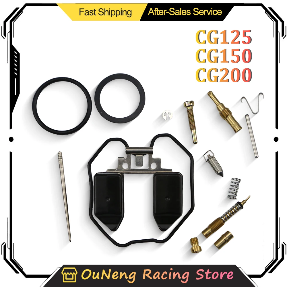 For Honda CG125 CG150 CG200 125CC 150CC 200cc 250cc ATV Dirt Bike Carb PZ26 PZ27 PZ30 Motorcycle Carburetor Repair Kit