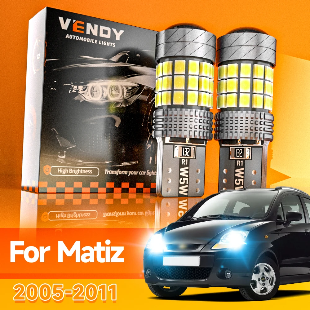 2pcs For Chevrolet Matiz 2005-2011 LED Parking Light Clearance Lamp 2006 2007 2008 2009 2010 Canbus Accessories