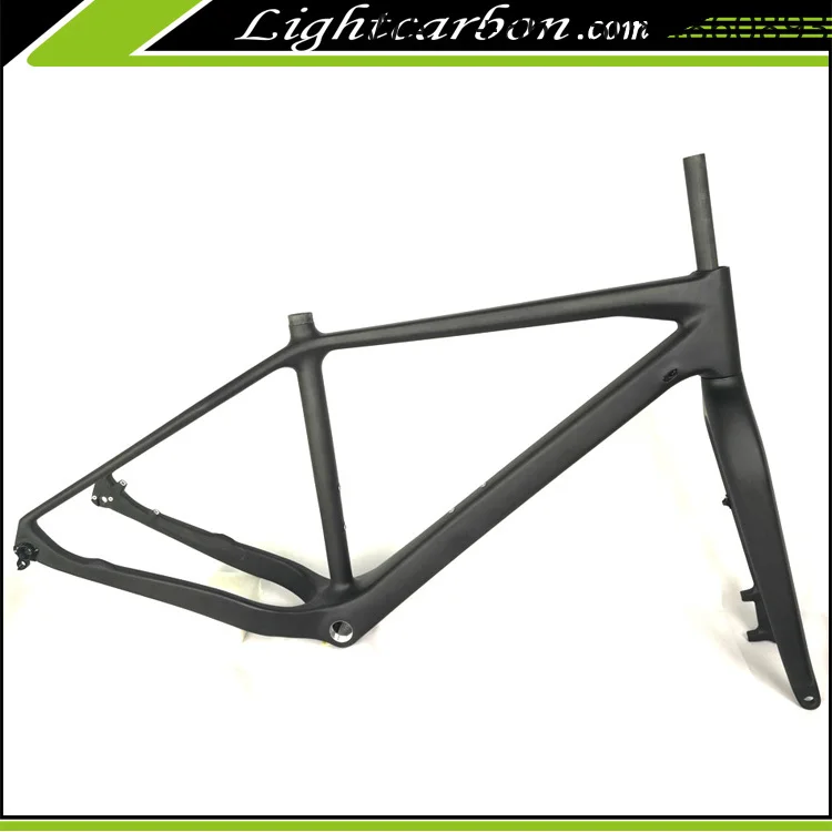 

LCM613 26er Fatbike Frame, carbon fiber material, fit 4.8 inch tires, for snow and mountain cycling