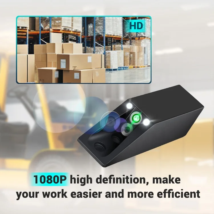 STONKAM Wireless Forklift camera system with forklift monitor and rechargeable battery pack