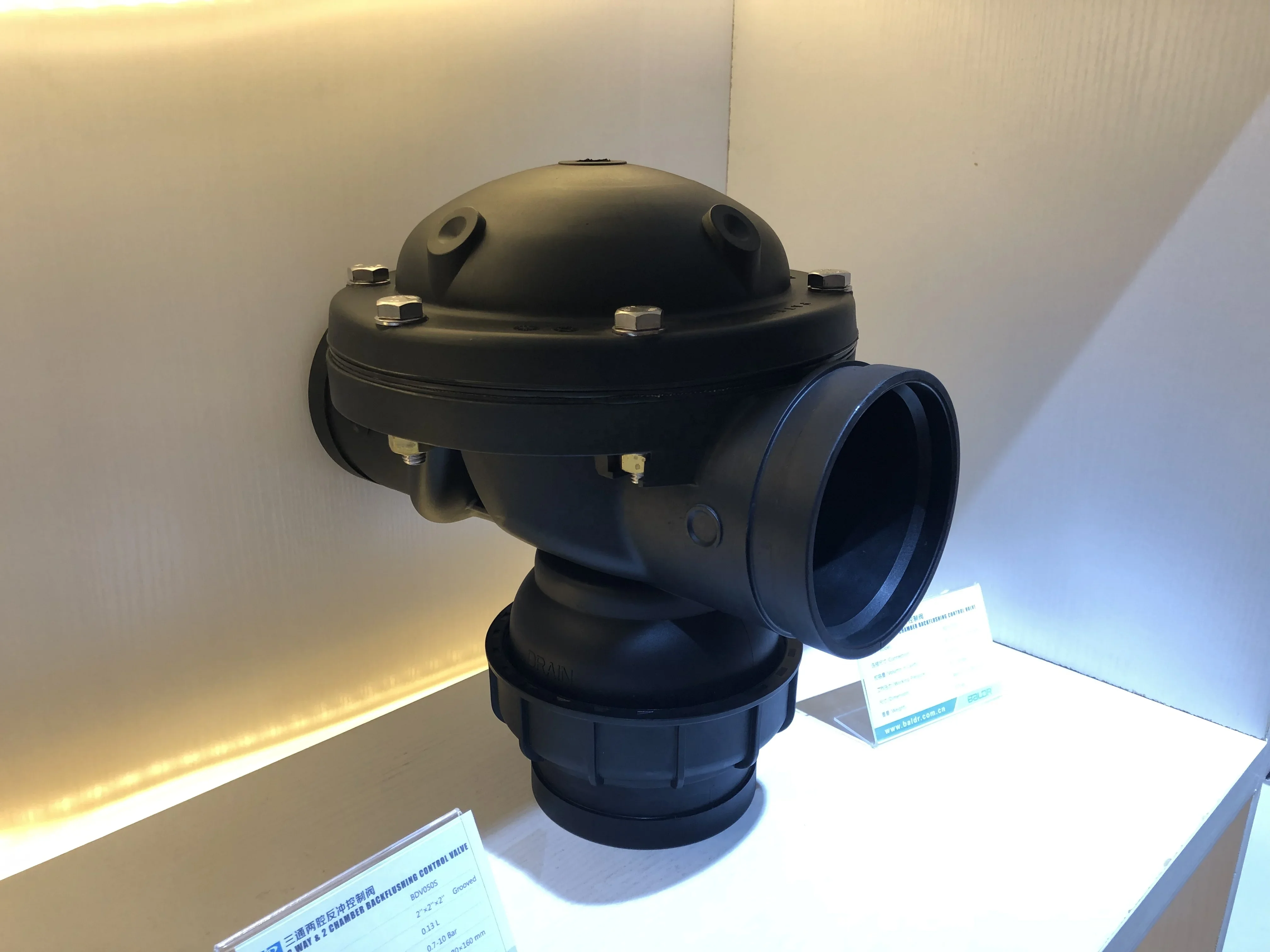 4 Inch Three-way Back-Flushing Water Solenoid Control Valve for Irrigation Filter