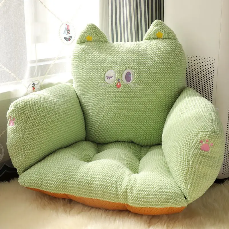 Chair Cushion Cute Pillow Home Decor Sofa Cushions Floor Household Small Cushions Office Chair Декоративные Подушки 틈새쿠션