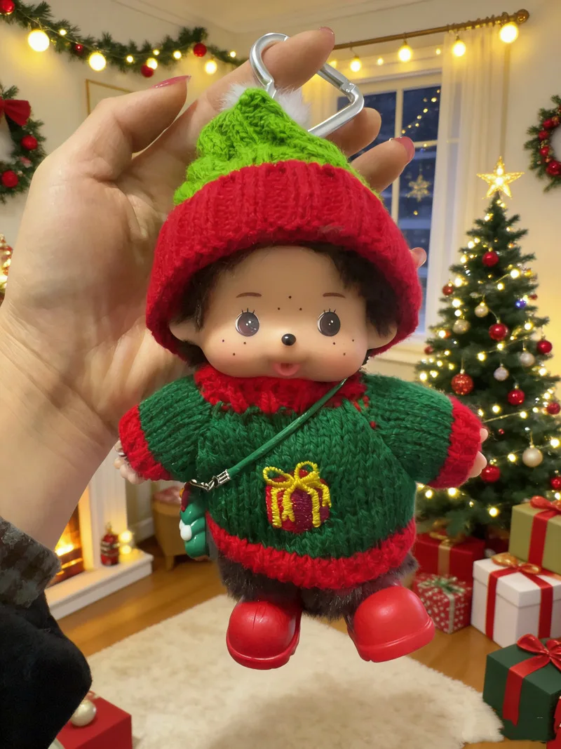 

Брелок Мончичи, милые брелоки, подвески для сумок, куклы Мончичи, подвесные украшения, подарок на день рождения