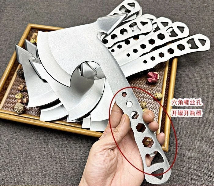 

Outdoor Camping Axe Multifunctional Axe Mountain Carving Handicraft Household Chopping Wood Cutting