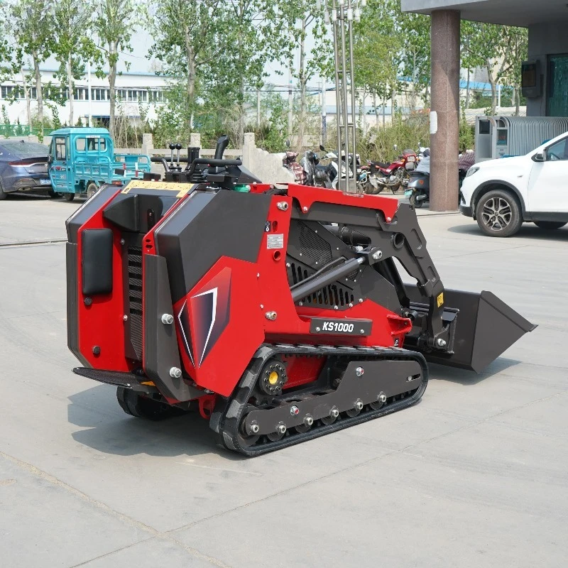 China 1.5 Ton New Mini Track Loader Skid Steer Loader Engine With CE EPA