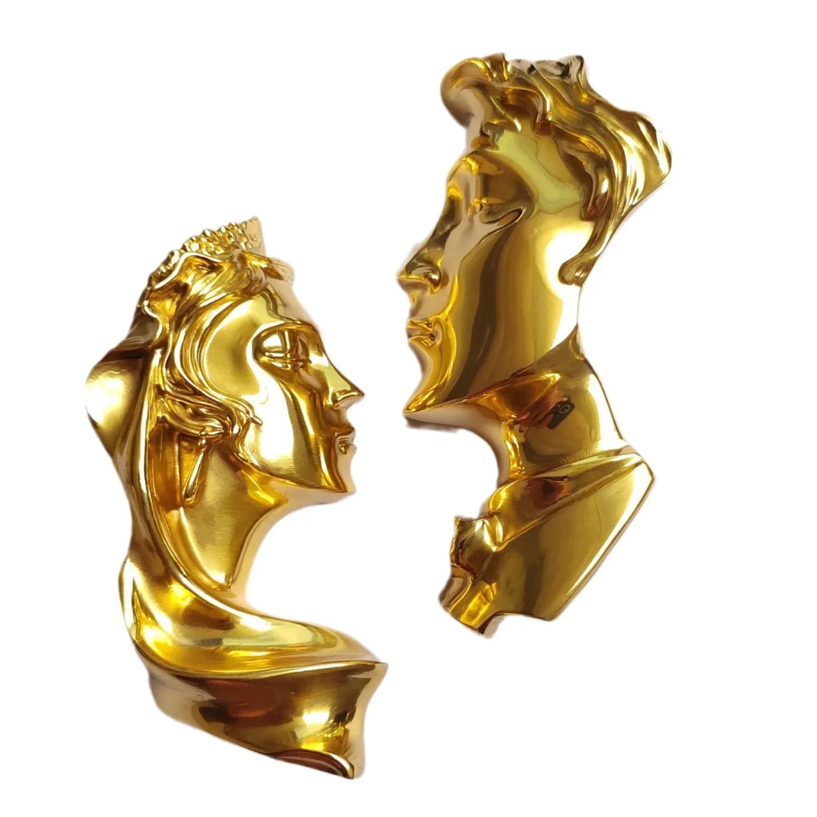 Creative Portrait Knob Furniture Handle Solid Brass Cabinet Door Handle Small Box Knobs Face Drawer Knobs