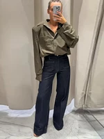 2026 Spring Plaid Women's Shirt Loose Long Sleeve Single Breasted Turn-down Collar Female Top Chic Streetwear Office Commute - Image 2