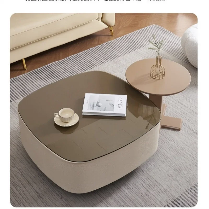 slab cream modern minimalist living room household small apartment, new side several Internet celebrities