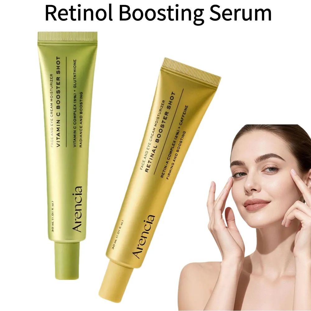 Suero Potenciador de Retinol con Cafeína Avanzada, Reduce los Poros, Reafirmante, Hidratante, Cuidado Facial, Rejuvenecedor, Repara la Barrera Cutánea