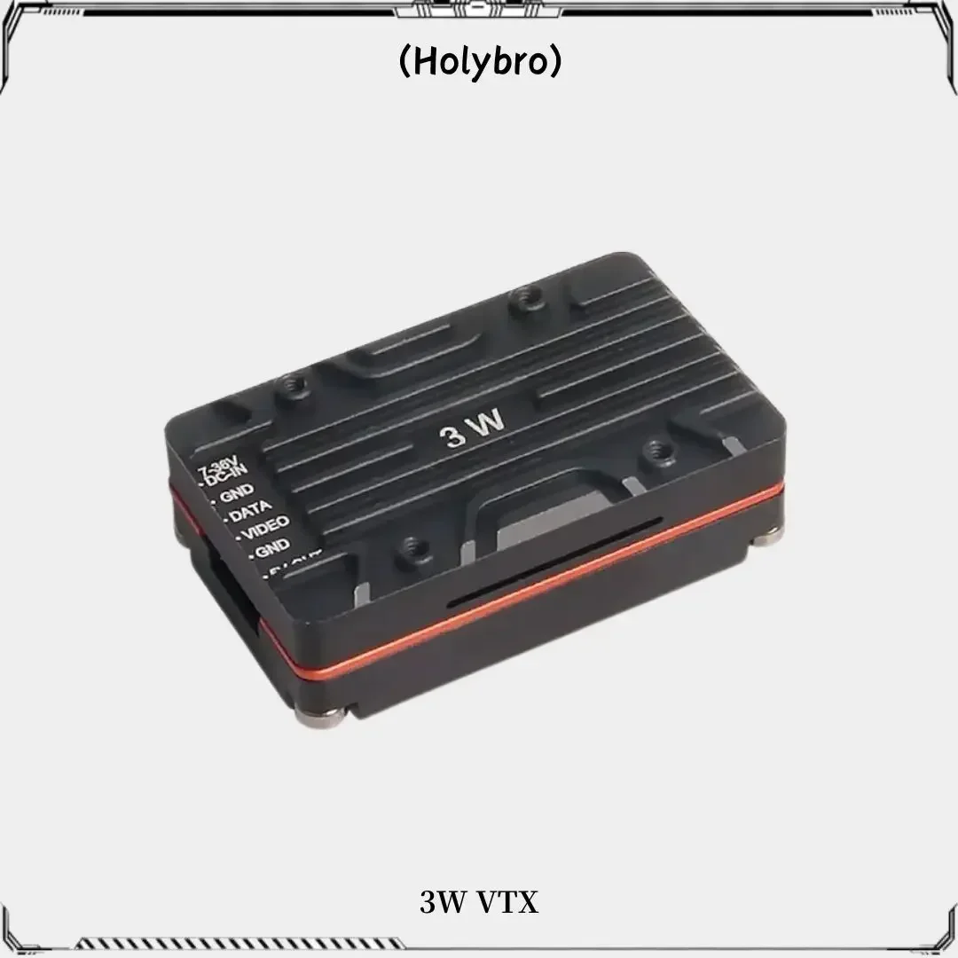 Atlatl HV 5.8G 3W VTX met 5 banden 37 transmissiekanaals schakelbare PIT, 25 mW, 3000 mW voor FPV lange afstand