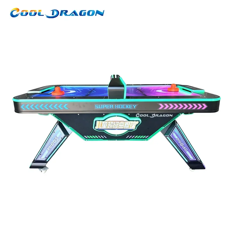 for CoolDragon CD-AH003 LED Air Hockey Table Digital Scoreboard Coin Operated Indoor Portable Home Arcade Game Machine ABS